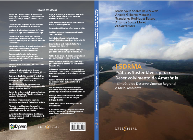 Capa - I SDRMA - Praticas Sustentaveis para o Desenvolvimento da Amazonia